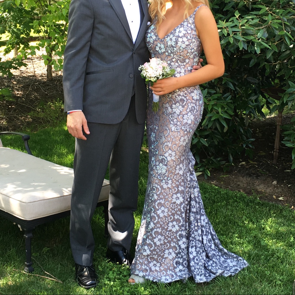 Jovani Prom Dress Silver